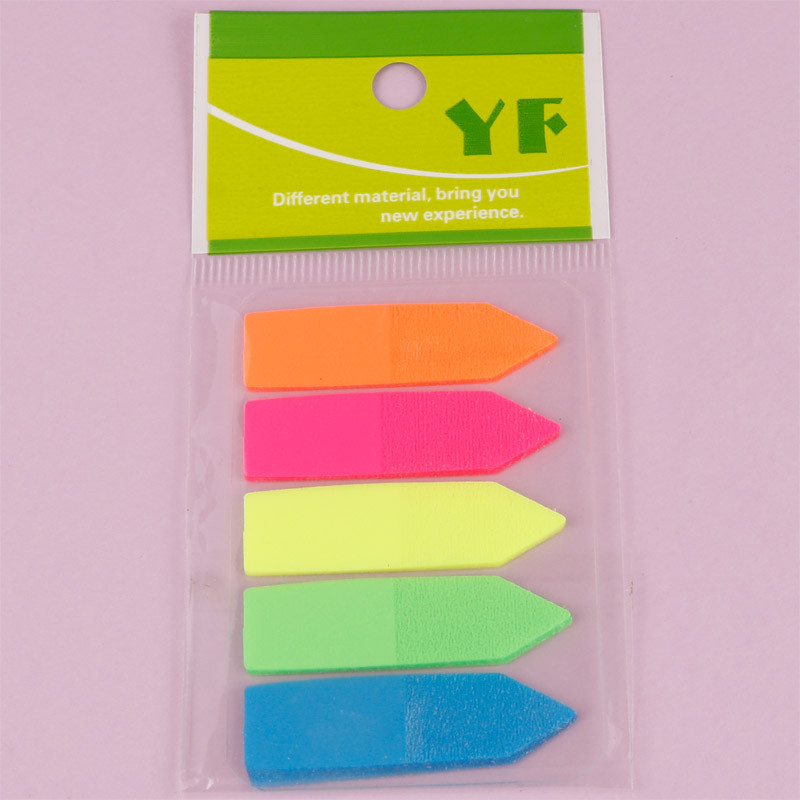 کاغذ یادداشت چسب دار طرح فلش YF YFPET-9001 4.4*1.2cm بسته 20 برگی