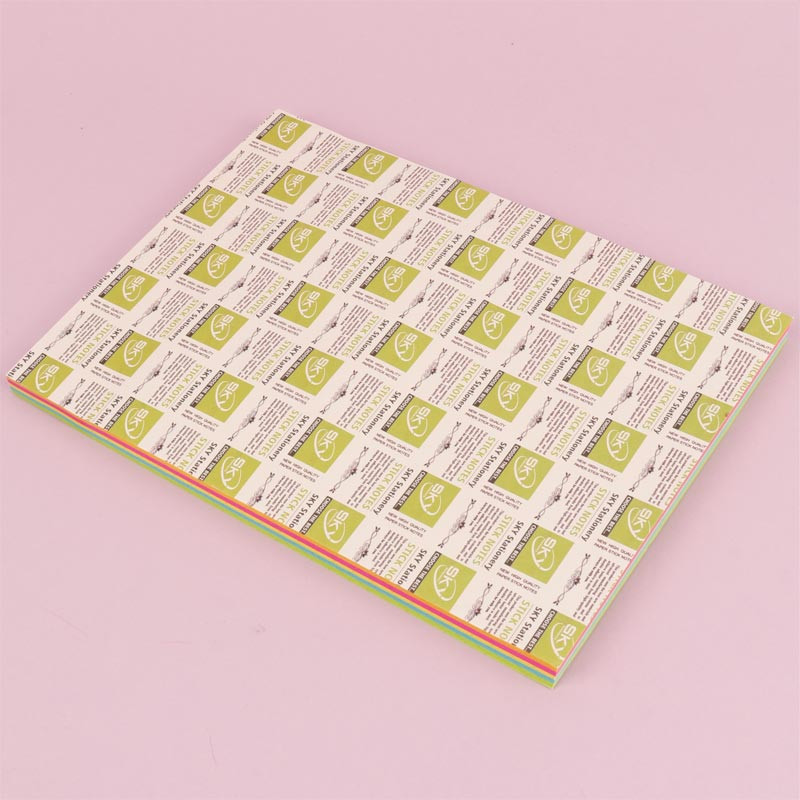 کاغذ یادداشت چسب دار Monaco 2996-6 20.1*14.8cm بسته 100 برگی