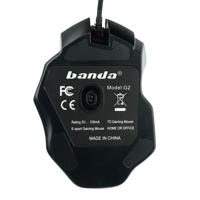 موس گیمینگ سیم دار مدل banda G2