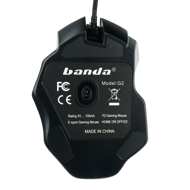 موس گیمینگ سیم دار مدل banda G2