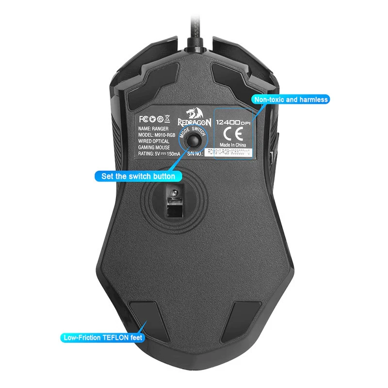 موس گیمینگ Redragon Ranger M910 RGB