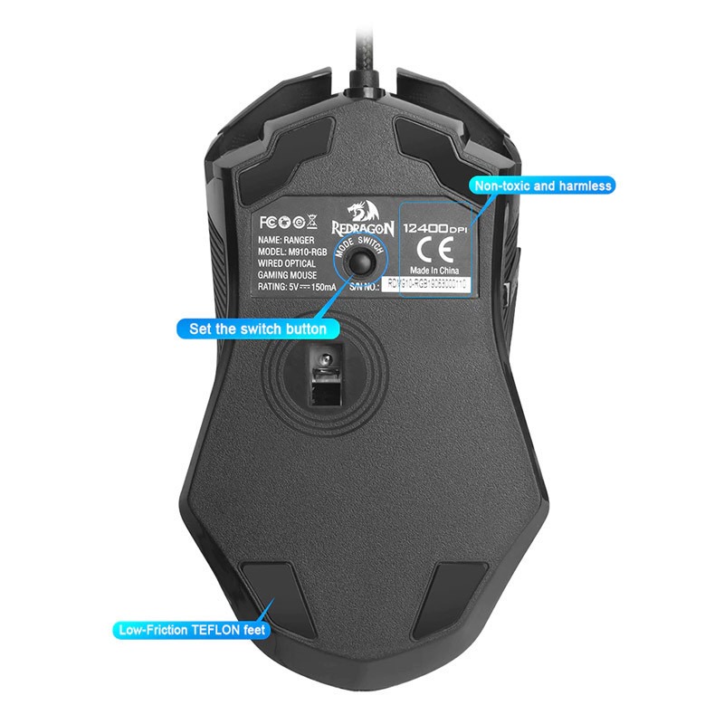 موس گیمینگ Redragon Ranger M910 RGB