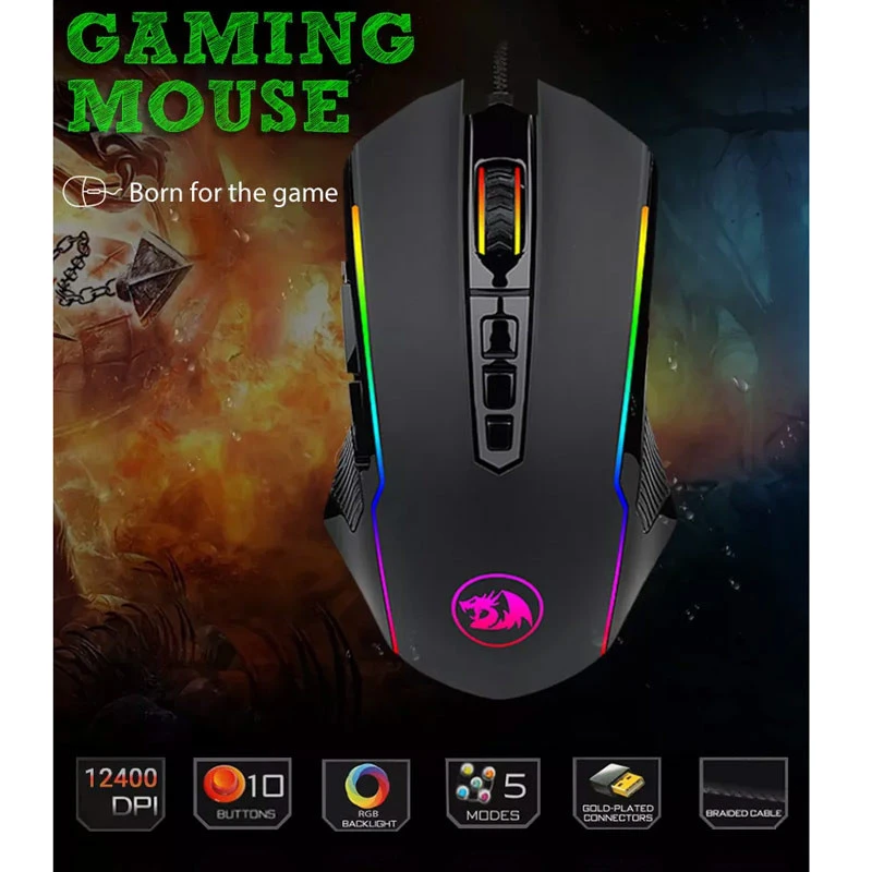 موس گیمینگ Redragon Ranger M910 RGB