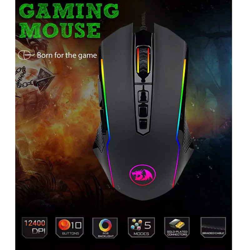 موس گیمینگ Redragon Ranger M910 RGB