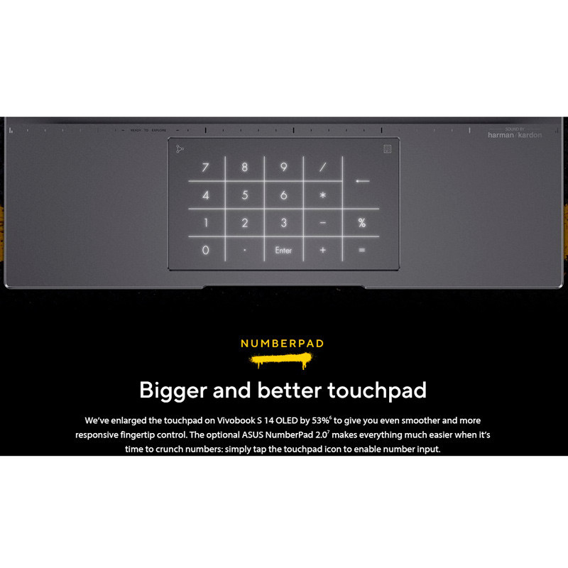 لپ تاپ Asus Vivobook Pro M3402QA Ryzen 5 (5600H) 8GB 1TB SSD AMD 14" 2.8K