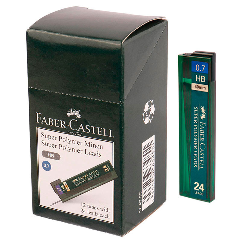 نوک مداد نوکی Faber-Castell 124700 0.7mm HB