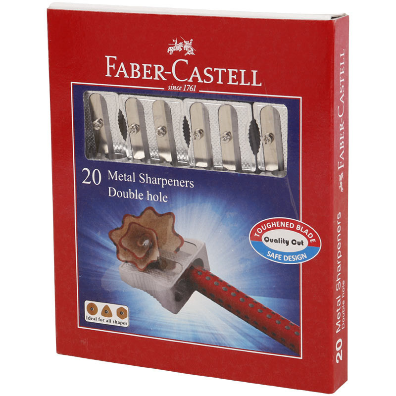 تراش فلزی Faber-Castell 183400 بسته 20 عددی