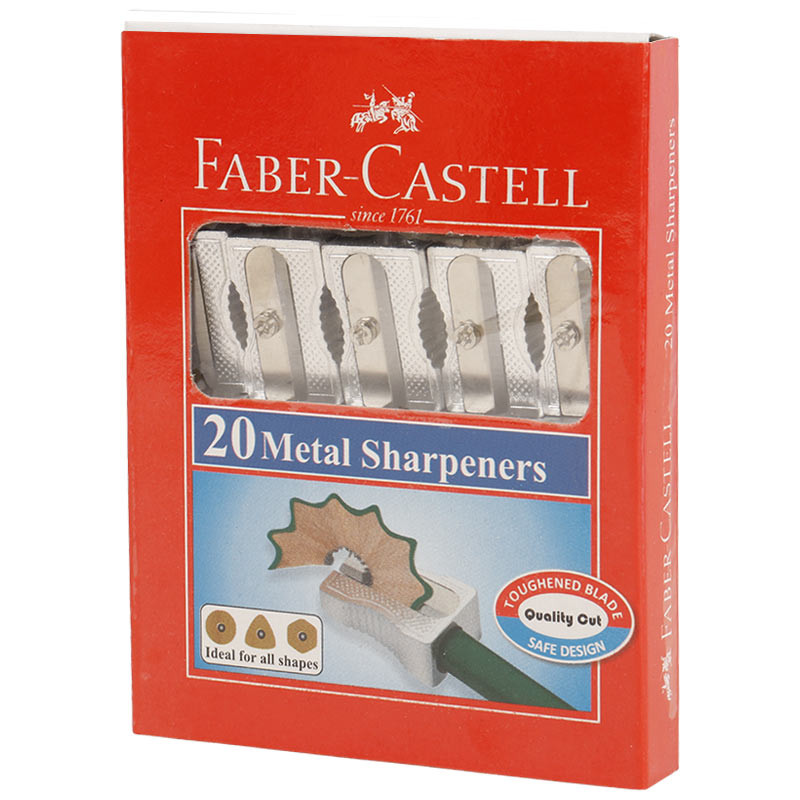 تراش فلزی Faber-Castell 183100 بسته 20 عددی