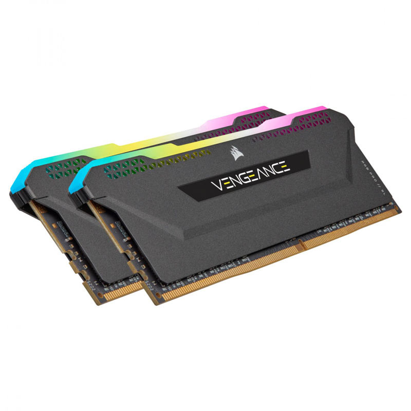 رم کامپیوتر Corsair Vengeance RGB Pro SL DDR4 16GB 3600MHz CL18 Dual
