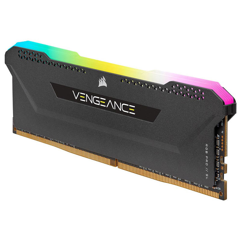 رم کامپیوتر Corsair Vengeance RGB Pro SL DDR4 16GB 3600MHz CL18 Dual