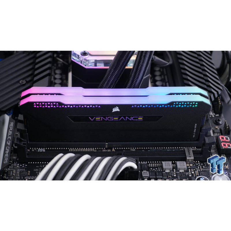 رم کامپیوتر Corsair Vengeance RGB Pro SL DDR4 16GB 3600MHz CL18 Dual