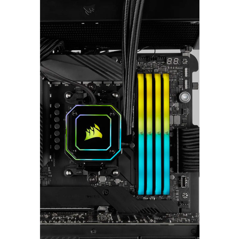رم کامپیوتر Corsair Vengeance RGB RS DDR4 32GB 3200MHz CL16 Dual