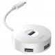هاب 4 پورت USB3.0 باسئوس Airjoy Round Box CAHUB-G0