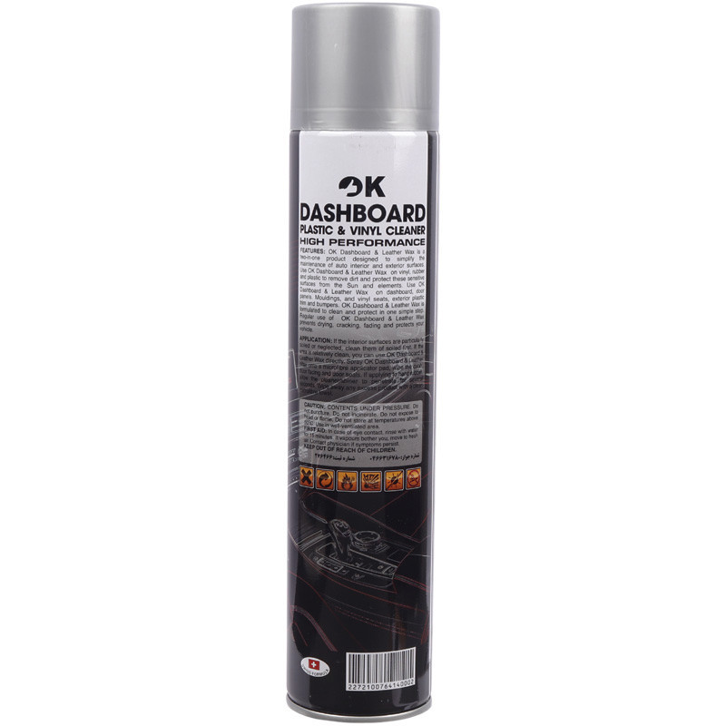 اسپری واکس عطری داشبورد خودرو Ok 650ml