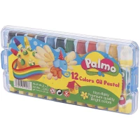 پاستل روغنی 12 رنگ پالمو palmo NO.2203