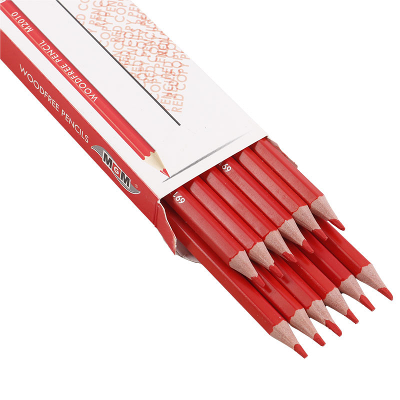 مداد قرمز ام جی ام MGM M2010 بسته 12 عددی