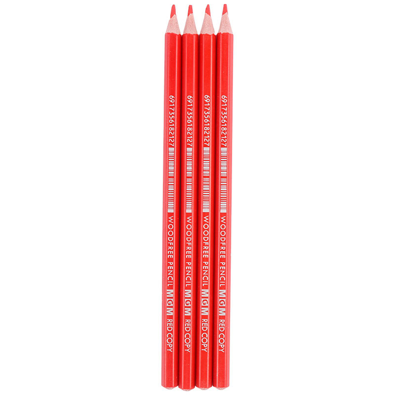 مداد قرمز ام جی ام MGM M2010 بسته 12 عددی