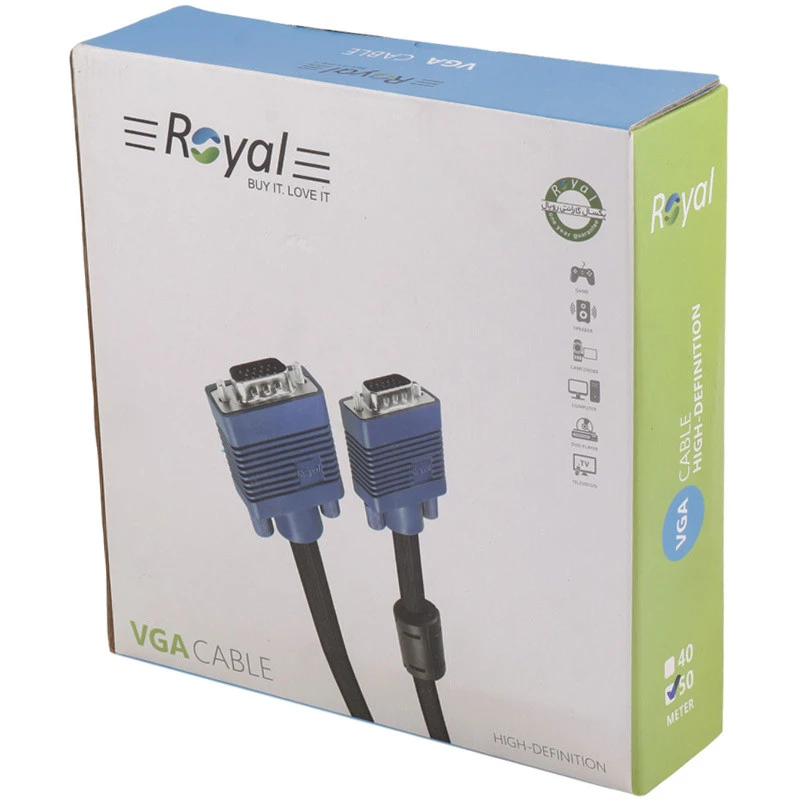 کابل Royal VGA 50m