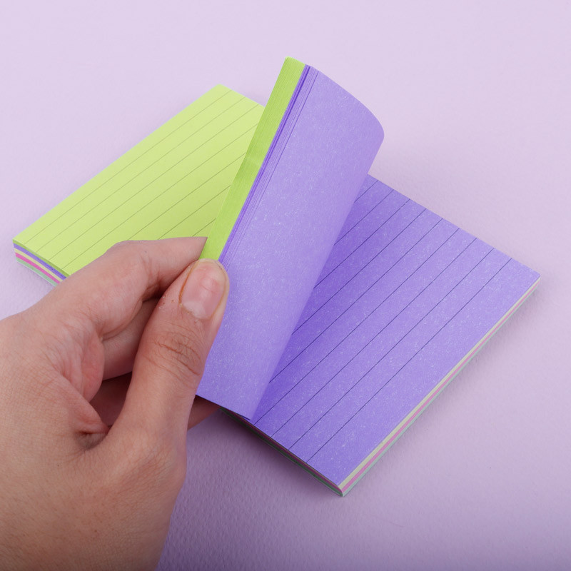کاغذ یادداشت چسب دار رنگی Sam Stick Note 10*14.5cm بسته 100 برگی