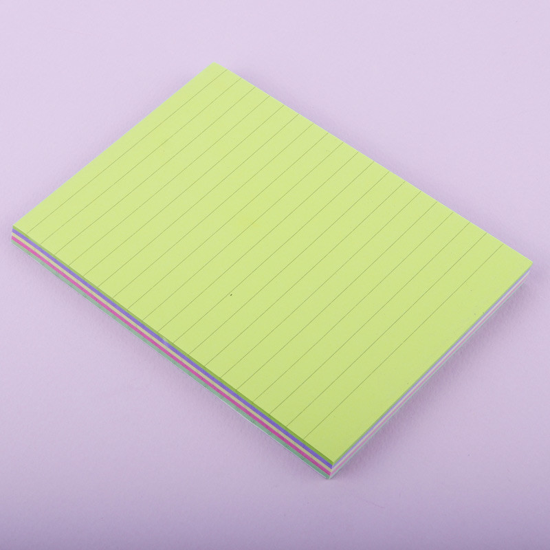 کاغذ یادداشت چسب دار رنگی Sam Stick Note 10*14.5cm بسته 100 برگی