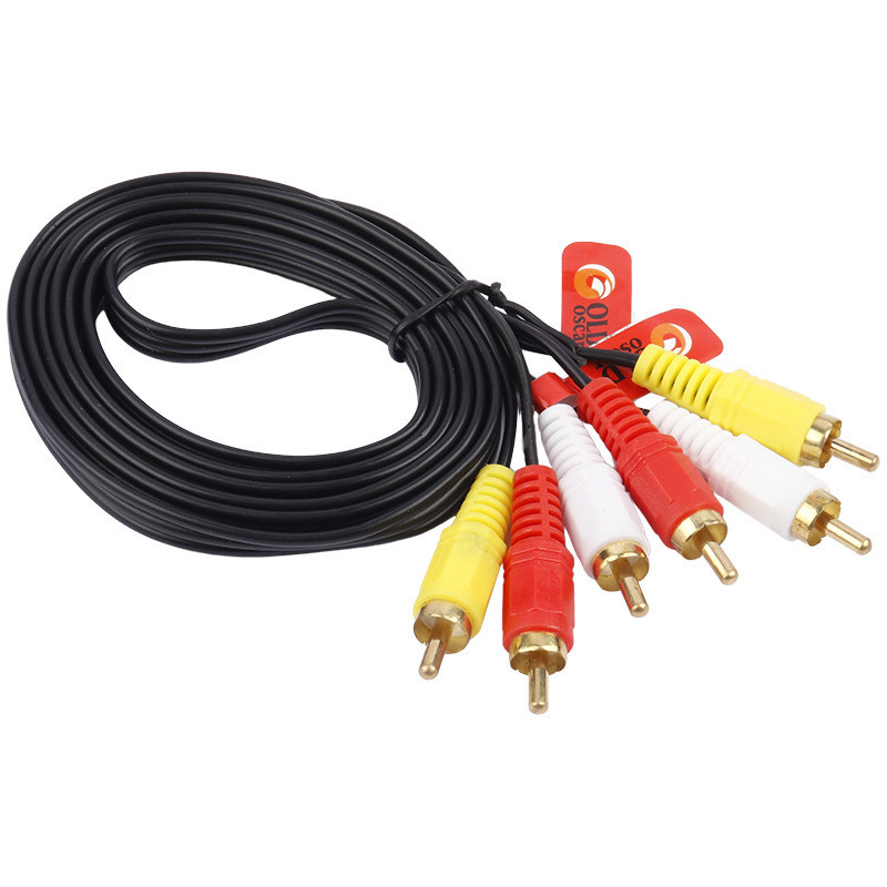 کابل ۳ به ۳ Gold Oscar AV RCA 1.5m