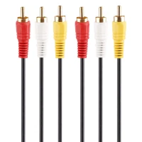 کابل ۳ به ۳ Gold Oscar AV RCA 1.5m