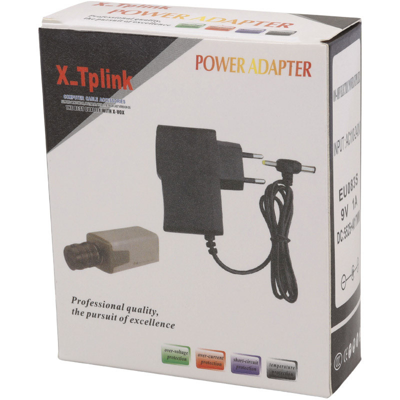 آداپتور برق X-Tplink GSSY-0910 9V 1A