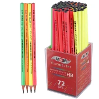 مداد مشکی ام جی ام MGM FLUORESCENT 2016 بسته 72 عددی