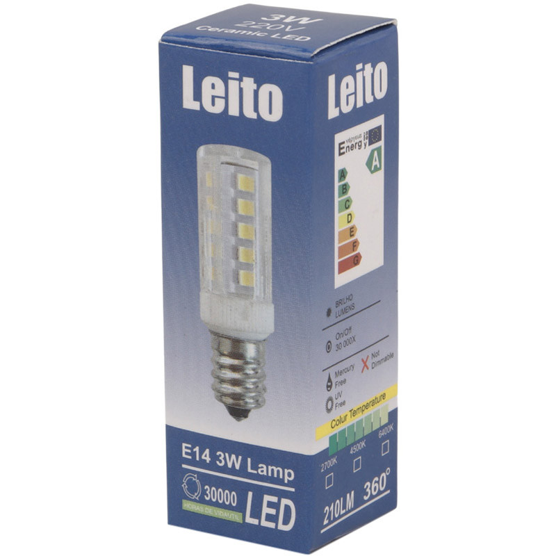 چراغ یخچالی LED لیتو Leito E14 3W