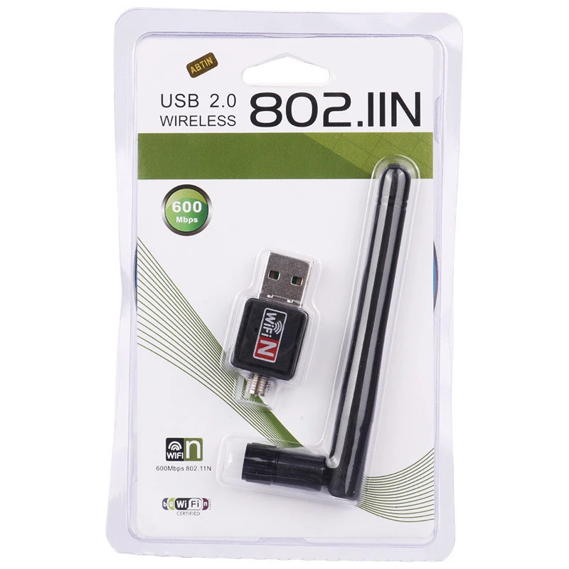کارت شبکه بی سیم آنتن دار ۸۰۲٫IIN 600Mbps