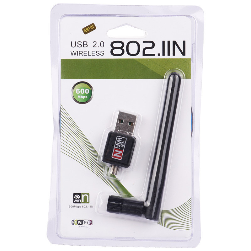 کارت شبکه بی سیم آنتن دار ۸۰۲٫IIN 600Mbps