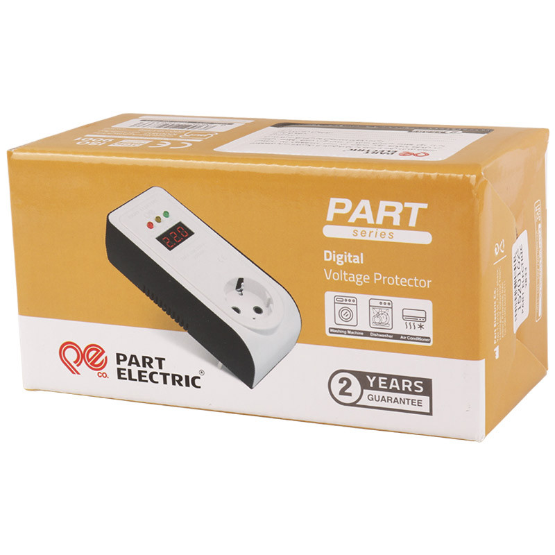 محافظ برق کولر گازی ارت دار پارت الکتریک Part Electric 2833