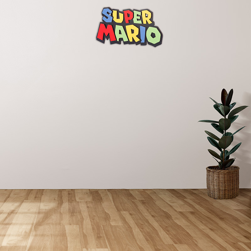 تابلو شاسی 13*28 Super Mario