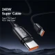 کابل تبدیل فست شارژ Mcdodo CA-3680 Type-C to Type-C PD 5A 240W 1.2m
