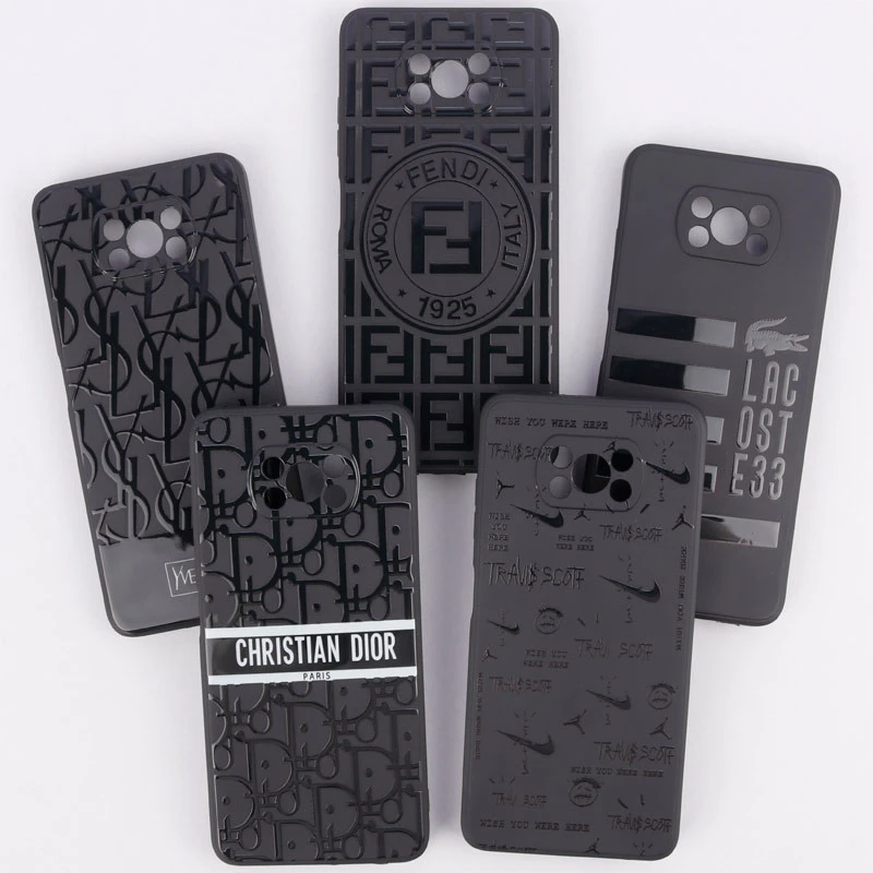 قاب TPU طرحدار محافظ لنزدار Xiaomi Poco X3