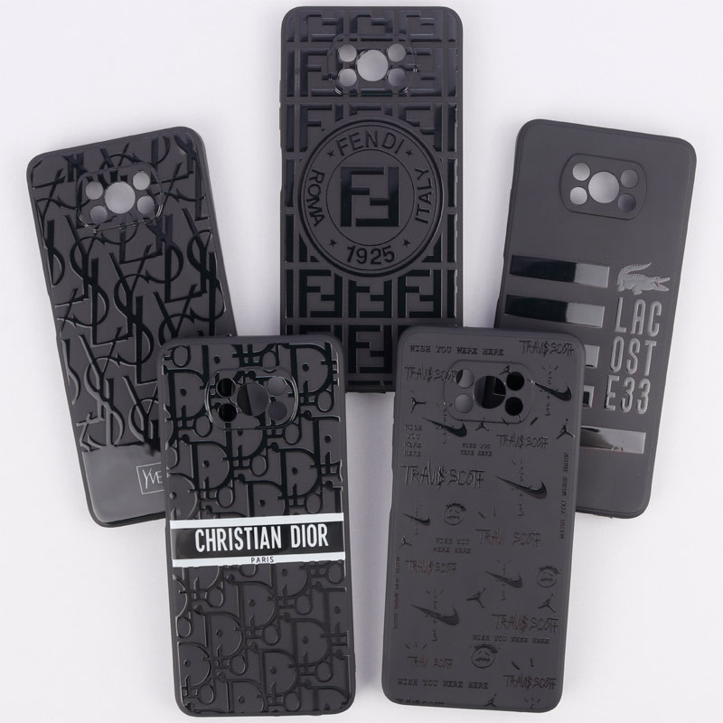 قاب TPU طرحدار محافظ لنزدار Xiaomi Poco X3