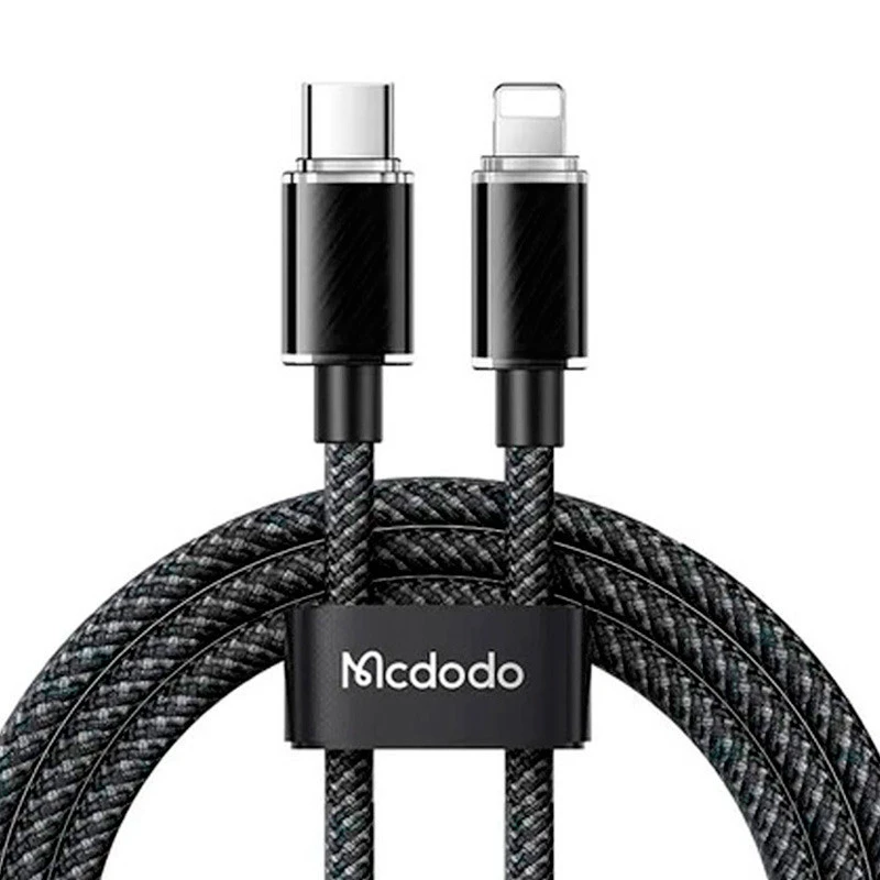 کابل تبدیل فست شارژ Mcdodo CA-3660 Type-C To Lightning 3A PD 36W 1.2m