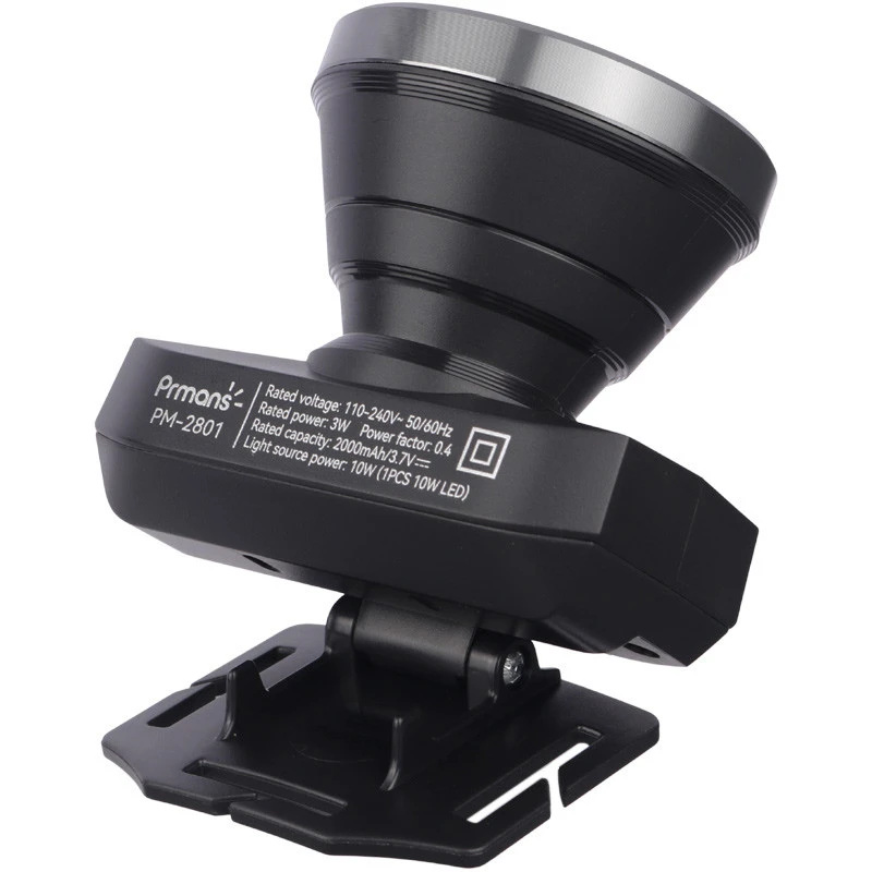 چراغ قوه پیشانی هدلایت شارژی Prmans PM-2801