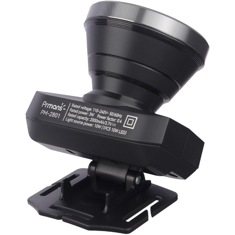 چراغ قوه پیشانی هدلایت شارژی Prmans PM-2801