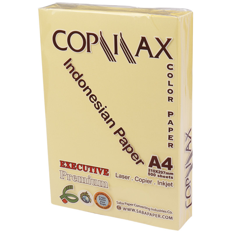 کاغذ A4 رنگی Saba Copimax 75g بسته ۵۰۰ عددی