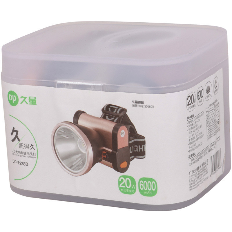 چراغ قوه پیشانی هدلایت شارژی DP.LED Light DP-7238B
