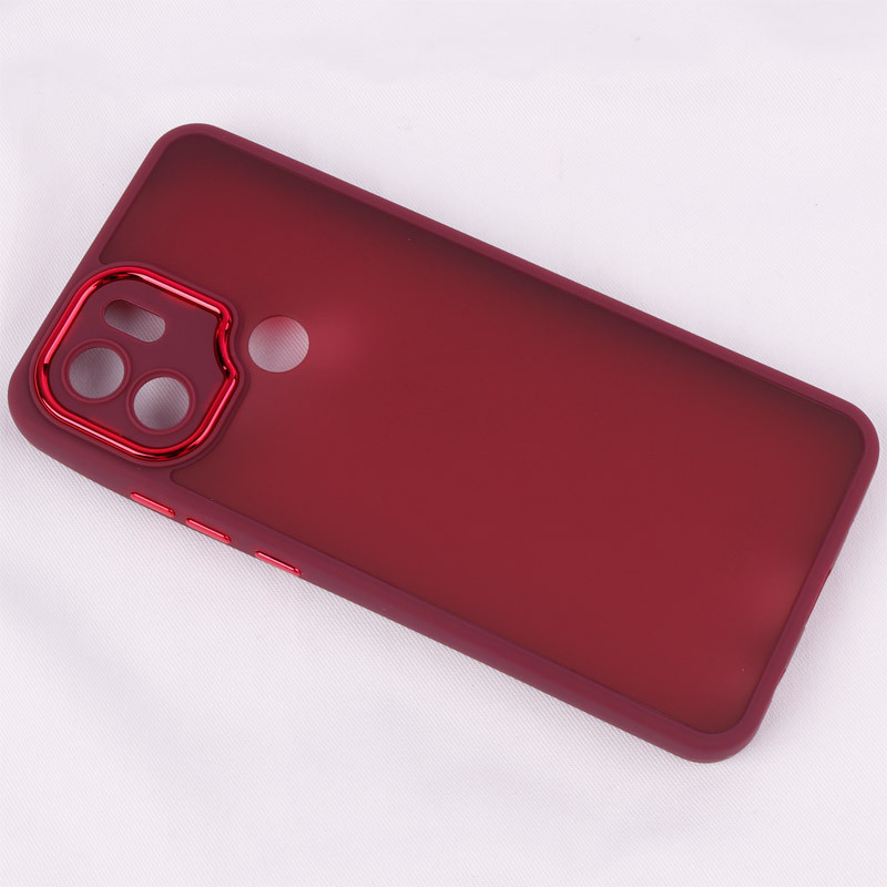 قاب PC متال ایرون مات محافظ لنزدار Xiaomi Redmi A1 Plus