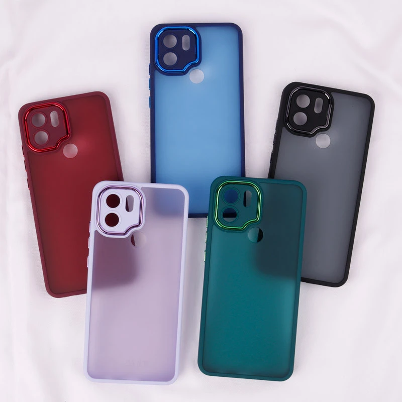 قاب PC متال ایرون مات محافظ لنزدار Xiaomi Redmi A1 Plus
