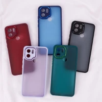 قاب PC متال ایرون مات محافظ لنزدار Xiaomi Redmi A1 Plus