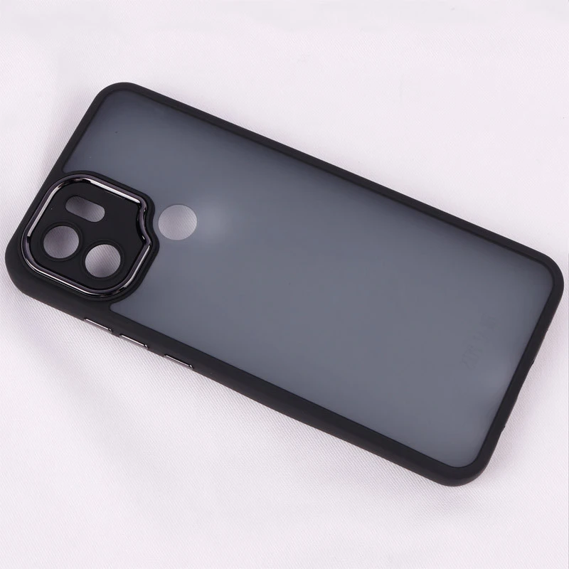 قاب PC متال ایرون مات محافظ لنزدار Xiaomi Redmi A1 Plus