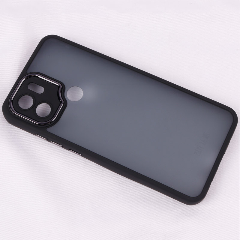 قاب PC متال ایرون مات محافظ لنزدار Xiaomi Redmi A1 Plus