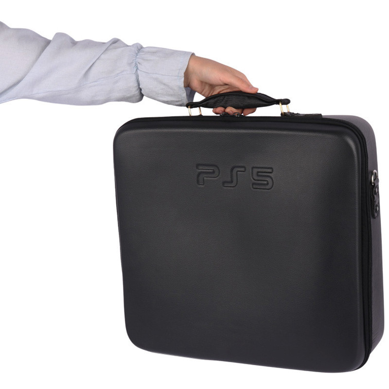کیف کنسول بازی PS5 چرمی مشکی کد 1