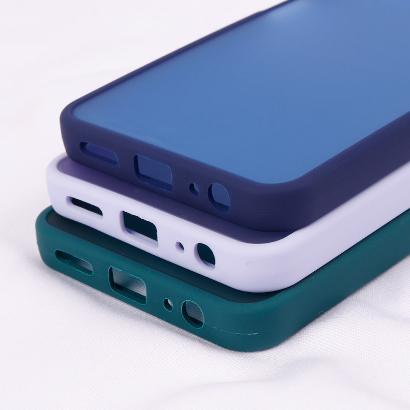قاب PC متال ایرون مات محافظ لنزدار Samsung Galaxy A22 5G