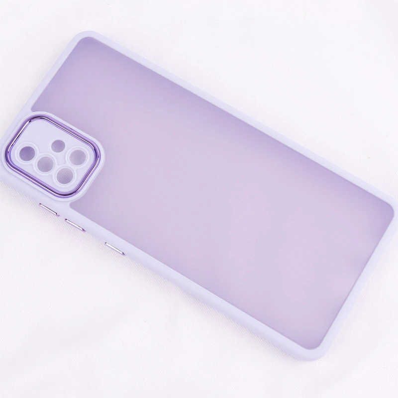 قاب PC متال ایرون مات محافظ لنزدار Samsung Galaxy A51 4G