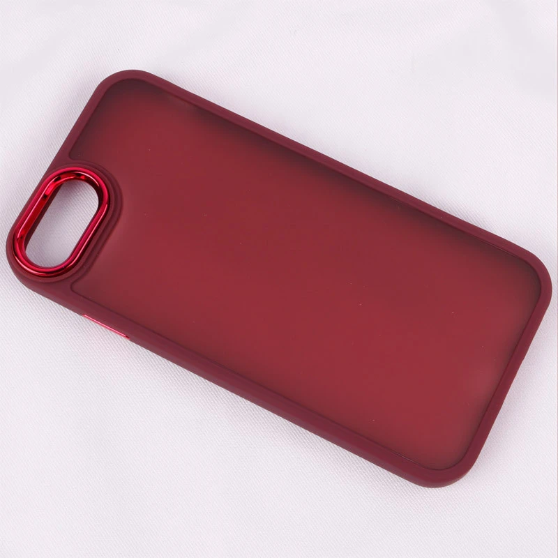 قاب PC متال ایرون مات محافظ لنزدار iPhone 6 / 6s